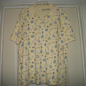 CLASSIC ELEMENTS RETRO RADIO GOLF? RETRO SHIRT L